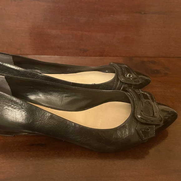 🤩 Vintage black patent leather women’s shoes size 7 1/2 see pictures for d… - Picture 2 of 13